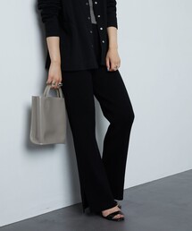FREAK'S STORE | ▽【WEB限定】リブフレアスリットニットパンツ(その他パンツ)