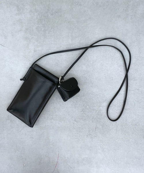 mystic（ミスティック）の「携帯ウォレットバッグ（ショルダーバッグ・レディース・ブラック/オフホワイト・ONE SIZE）」の18枚目の写真