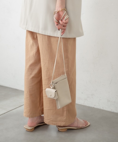 mystic（ミスティック）の「携帯ウォレットバッグ（ショルダーバッグ・レディース・ブラック/オフホワイト・ONE SIZE）」の22枚目の写真