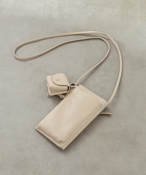 mystic（ミスティック）の「携帯ウォレットバッグ（ショルダーバッグ・レディース・ブラック/オフホワイト・ONE SIZE）」の21枚目の写真