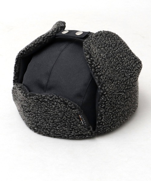 A.M.S.（エーエムエス）の「A.M.S.別注 CORDURAポリエステル ボアアビエーター（キャップ・メンズ・ブラック・FREE）」の7枚目の写真