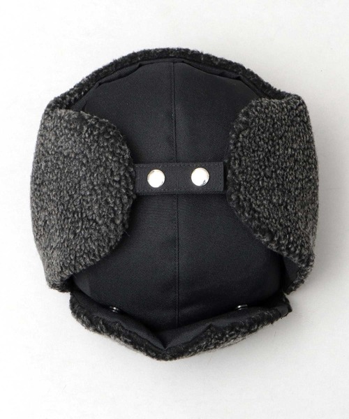 A.M.S.（エーエムエス）の「A.M.S.別注 CORDURAポリエステル ボアアビエーター（キャップ・メンズ・ブラック・FREE）」の15枚目の写真