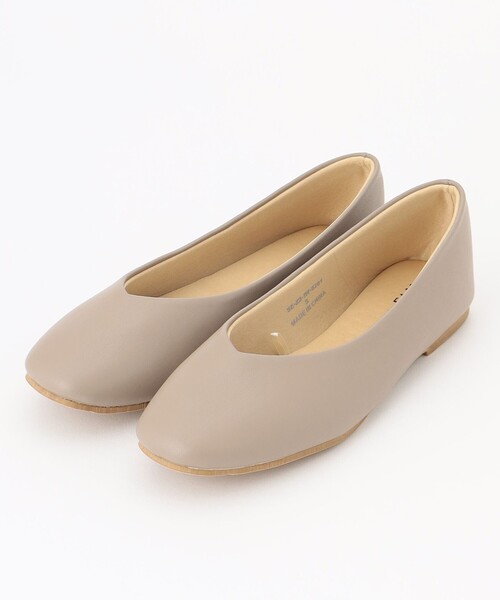 ANY（エニィ）の「走れるスクエアバレエ シューズ（バレエシューズ・レディース・ダークブラウン系/ブラック系/グレー系/ブラウン系5・SMALL/MEDIUM/LARGE）」の3枚目の写真