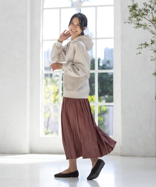 ANY（エニィ）の「走れるスクエアバレエ シューズ（バレエシューズ・レディース・ダークブラウン系/ブラック系/グレー系/ブラウン系5・SMALL/MEDIUM/LARGE）」の15枚目の写真