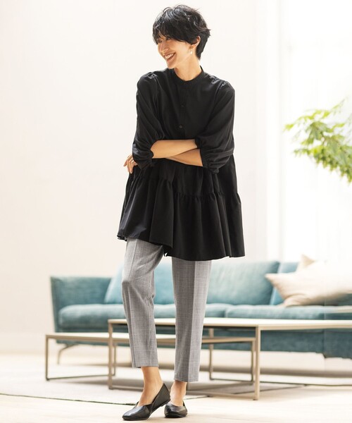 ANY（エニィ）の「走れるスクエアバレエ シューズ（バレエシューズ・レディース・ダークブラウン系/ブラック系/グレー系/ブラウン系5・SMALL/MEDIUM/LARGE）」の20枚目の写真