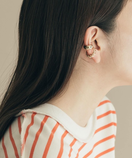 SMELLY(スメリー)の「2セットイヤカフ(イヤーカフ・レディース・ゴールド・-)」の3枚目の写真