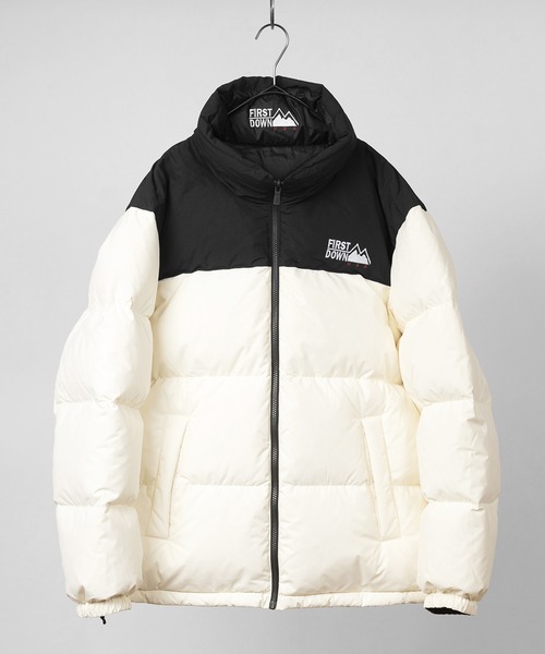 FIRST DOWN(ファーストダウン)の「【FIRST DOWN USA】ファーストダウン USA バブルダウンジャケット/ リバーシブルダウン(ダウンジャケット/コート・メンズ・ブラウン系カモフラージュ/グレイッシュベージュ/オフホワイト/オリーブ・M/L/XL)」の2枚目の写真