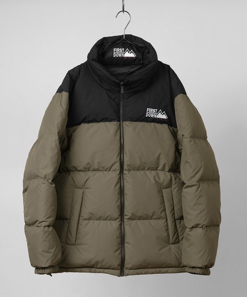 FIRST DOWN(ファーストダウン)の「【FIRST DOWN USA】ファーストダウン USA バブルダウンジャケット/ リバーシブルダウン(ダウンジャケット/コート・メンズ・ブラウン系カモフラージュ/グレイッシュベージュ/オフホワイト/オリーブ・M/L/XL)」の3枚目の写真