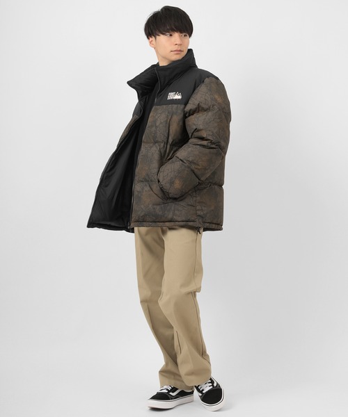 FIRST DOWN(ファーストダウン)の「【FIRST DOWN USA】ファーストダウン USA バブルダウンジャケット/ リバーシブルダウン(ダウンジャケット/コート・メンズ・ブラウン系カモフラージュ/グレイッシュベージュ/オフホワイト/オリーブ・M/L/XL)」の8枚目の写真