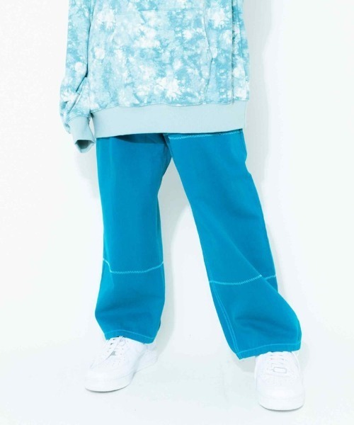 Candy Stripper（キャンディストリッパー）の「5 POCKET TAPERED パンツ（その他パンツ・レディース・ブラック/エメラルド/パープル/ゼブラ・2/1）」の3枚目の写真