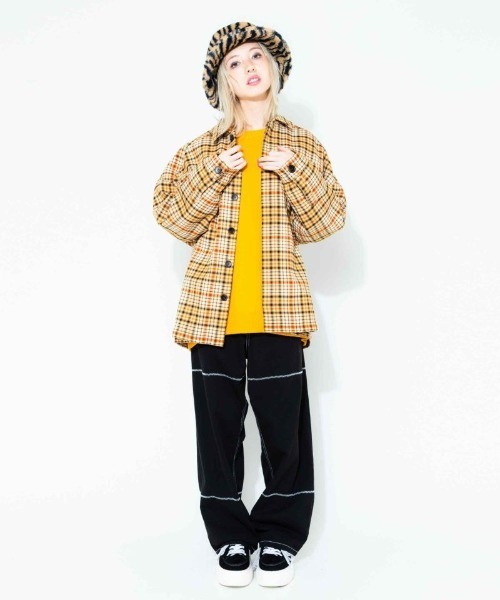 Candy Stripper（キャンディストリッパー）の「5 POCKET TAPERED パンツ（その他パンツ・レディース・ブラック/エメラルド/パープル/ゼブラ・2/1）」の8枚目の写真