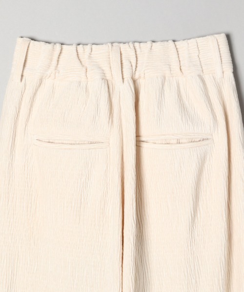 JEANASIS（ジーナシス）の「【SETUP対応】ヨウリュウベロアイージーパンツ/237819（その他パンツ・レディース・チャコールグレー/オフホワイト/グリーン/パープル・FREE）」の8枚目の写真