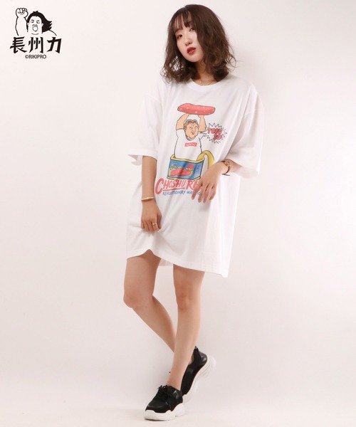 FUNALIVE（ファンアライブ）の「【NVM select】長州力 半袖Tシャツ（Tシャツ/カットソー・メンズ・ホワイト/ホワイト系その他/ホワイト系その他2/ホワイト系その他3・XS/S/M/L/XL）」の8枚目の写真