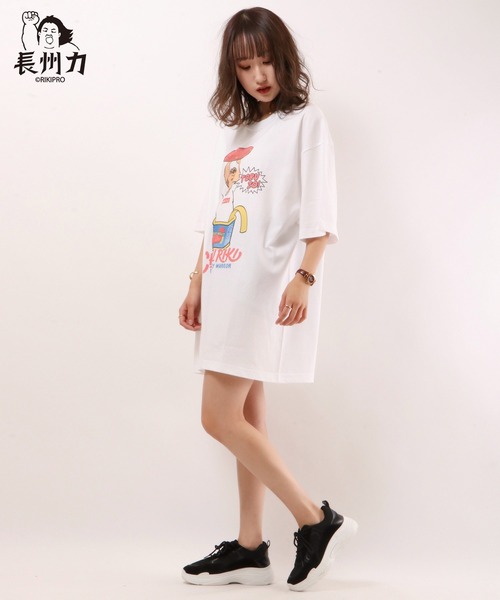 FUNALIVE（ファンアライブ）の「【NVM select】長州力 半袖Tシャツ（Tシャツ/カットソー・メンズ・ホワイト/ホワイト系その他/ホワイト系その他2/ホワイト系その他3・XS/S/M/L/XL）」の9枚目の写真