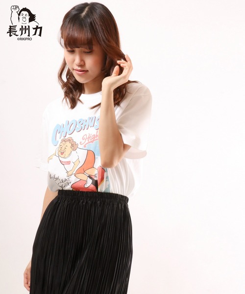FUNALIVE（ファンアライブ）の「【NVM select】長州力 半袖Tシャツ（Tシャツ/カットソー・メンズ・ホワイト/ホワイト系その他/ホワイト系その他2/ホワイト系その他3・XS/S/M/L/XL）」の14枚目の写真