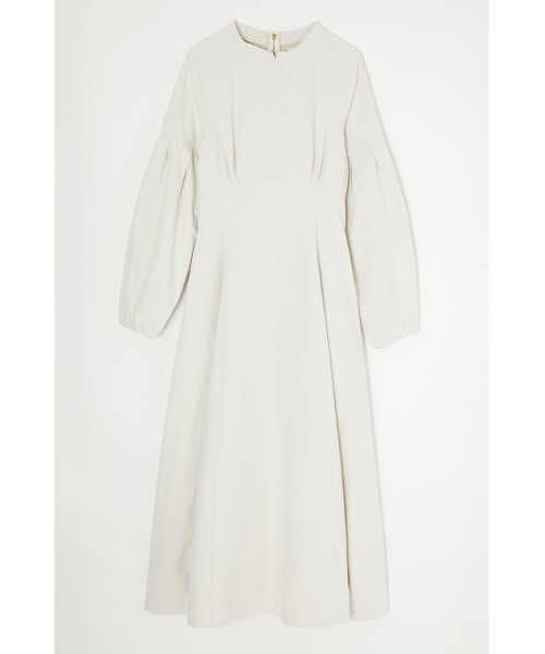 MOUSSY（マウジー）の「BALLOON SLEEVE DENIM ドレス（ワンピース・レディース・ブルー/アイボリー/ブラック・2/1）」の7枚目の写真