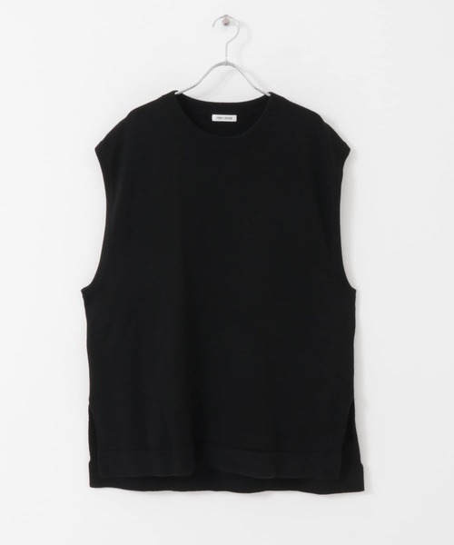 FORK&SPOON（フォークアンドスプーン）の「【WEB限定】FORK&SPOON　サイドスリットニットベスト（ニット/セーター・メンズ・ブラウン/ブラック・5/4）」の11枚目の写真