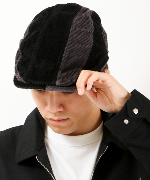 Sense of Grace（センスオブグレース）の「FRENCH WORKER HUNTING コーデュロイハンチング（ハンチング/ベレー帽・メンズ・ブラウン/ライトブルー/ブラック・FREE）」の2枚目の写真