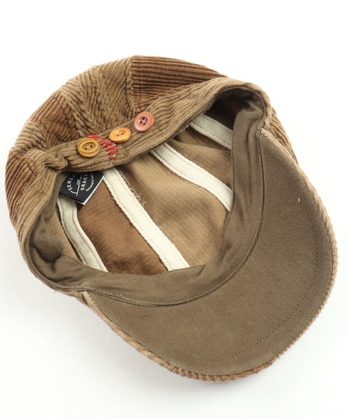 Sense of Grace（センスオブグレース）の「FRENCH WORKER HUNTING コーデュロイハンチング（ハンチング/ベレー帽・メンズ・ブラウン/ライトブルー/ブラック・FREE）」の12枚目の写真