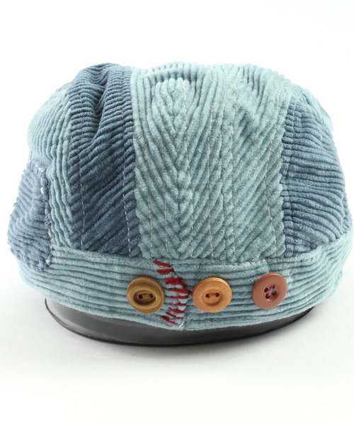 Sense of Grace（センスオブグレース）の「FRENCH WORKER HUNTING コーデュロイハンチング（ハンチング/ベレー帽・メンズ・ブラウン/ライトブルー/ブラック・FREE）」の11枚目の写真