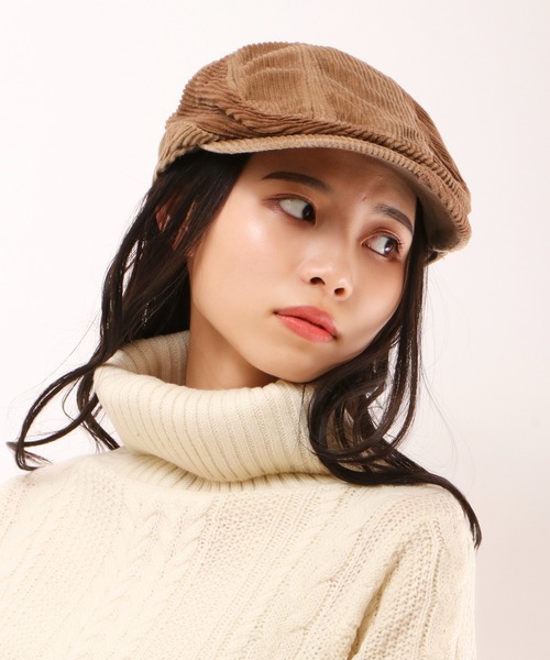 Sense of Grace（センスオブグレース）の「FRENCH WORKER HUNTING コーデュロイハンチング（ハンチング/ベレー帽・メンズ・ブラウン/ライトブルー/ブラック・FREE）」の20枚目の写真