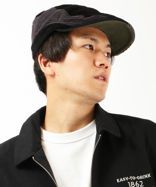 Sense of Grace（センスオブグレース）の「FRENCH WORKER HUNTING コーデュロイハンチング（ハンチング/ベレー帽・メンズ・ブラウン/ライトブルー/ブラック・FREE）」の16枚目の写真