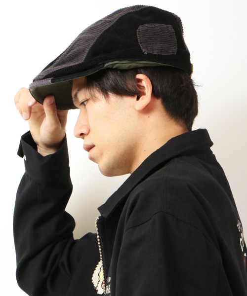 Sense of Grace（センスオブグレース）の「FRENCH WORKER HUNTING コーデュロイハンチング（ハンチング/ベレー帽・メンズ・ブラウン/ライトブルー/ブラック・FREE）」の17枚目の写真
