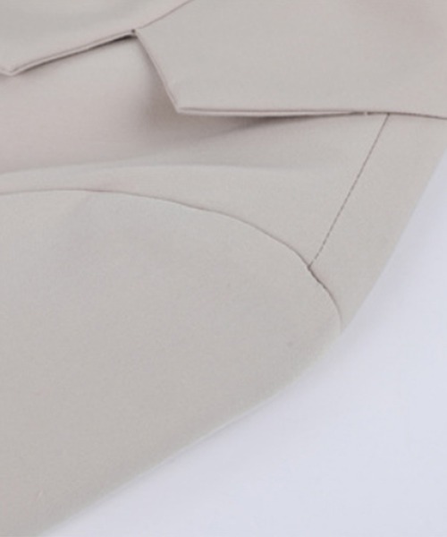 Jasmine Grandiflorum（ジャスミングランディフローラム）の「【Jasmine】シンプルテーラードジャケット（テーラードジャケット・レディース・ブラック/ベージュ/チョコ・SMALL/MEDIUM/LARGE）」の16枚目の写真