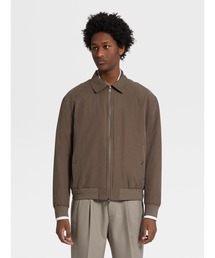 ZEGNA（ゼニア）の「ゼニア ピュアカシミア オーバーシャツ（ブルゾン