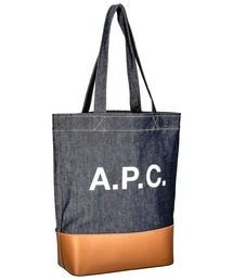 A.P.C. | アーペーセー アクセッラ レザー切替 トートバッグ A.P.C. Axelle TOTE BAG(トートバッグ)