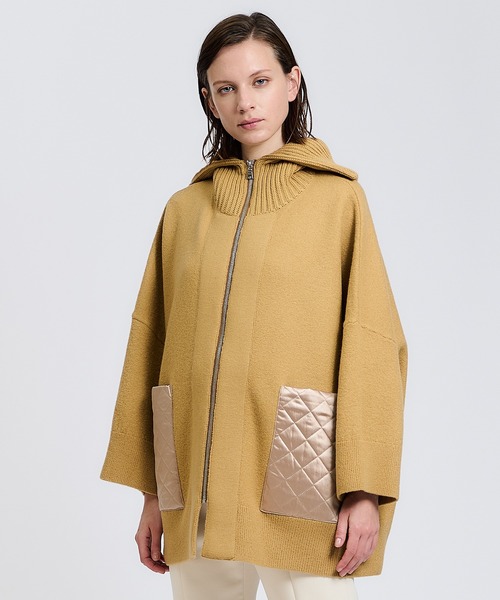 ESTNATION / キルティングニットアウター ESTNATION（エストネーション）の「ESTNATION / キルティングニット