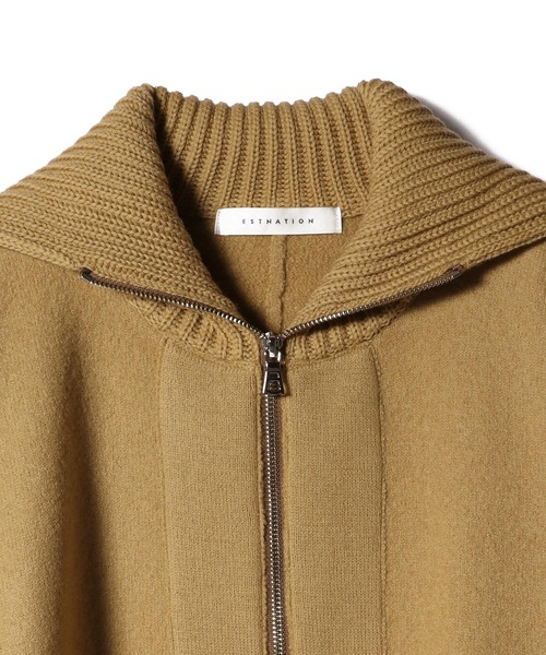 ESTNATION（エストネーション）の「ESTNATION / キルティングニット