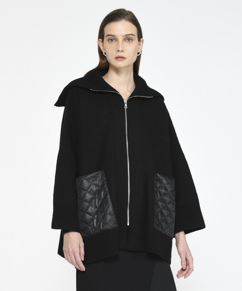 ESTNATION / キルティングニットアウター ESTNATION（エストネーション）の「ESTNATION / キルティングニット