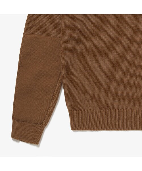 LACOSTE(ラコステ)の「Karl Karl?ミリタリーニットカーディガン(カーディガン/ボレロ・メンズ・ブラック/モスグリーン/ライトブラウン・2/4/3/5)」の14枚目の写真