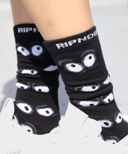 RIPNDIP（リップンディップ）の「RIPNDIP/リップンディップ All Eyes Socks 靴下（ソックス/靴下・メンズ・ブラック・ONE SIZE）」の7枚目の写真