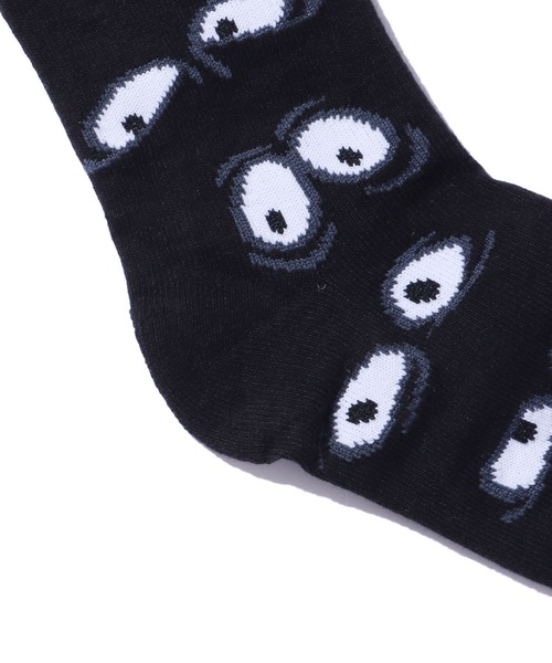RIPNDIP（リップンディップ）の「RIPNDIP/リップンディップ All Eyes Socks 靴下（ソックス/靴下・メンズ・ブラック・ONE SIZE）」の3枚目の写真