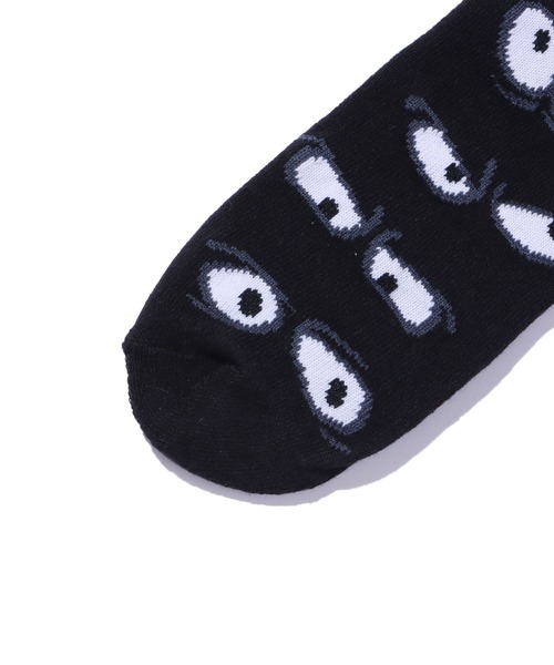 RIPNDIP（リップンディップ）の「RIPNDIP/リップンディップ All Eyes Socks 靴下（ソックス/靴下・メンズ・ブラック・ONE SIZE）」の5枚目の写真