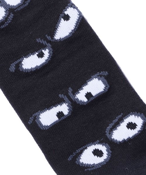 RIPNDIP（リップンディップ）の「RIPNDIP/リップンディップ All Eyes Socks 靴下（ソックス/靴下・メンズ・ブラック・ONE SIZE）」の2枚目の写真