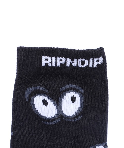 RIPNDIP（リップンディップ）の「RIPNDIP/リップンディップ All Eyes Socks 靴下（ソックス/靴下・メンズ・ブラック・ONE SIZE）」の4枚目の写真