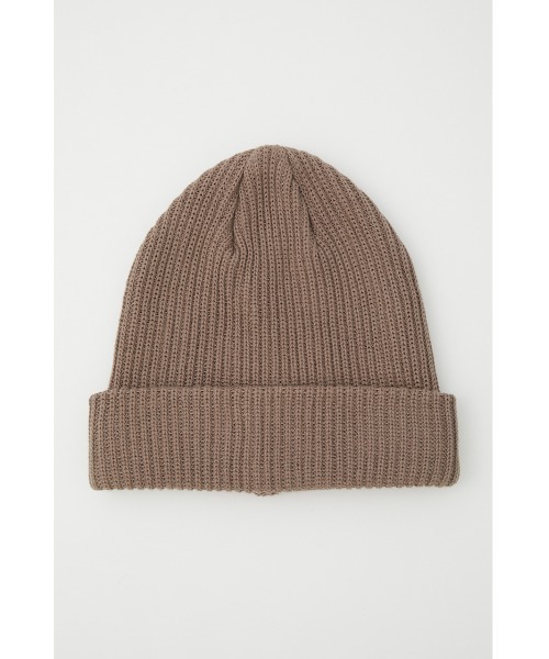 SLY（スライ）の「PLAIN BEANIE ビーニー ニット帽（ニット