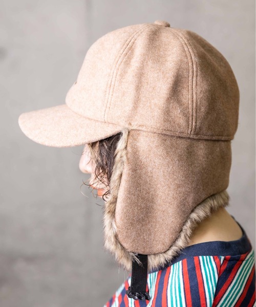 無（ム）の「メルトンダイナソーサイドアップキャップ（キャップ・レディース・ブラック/グレー/キャメル/オートミール・FREE）」の21枚目の写真