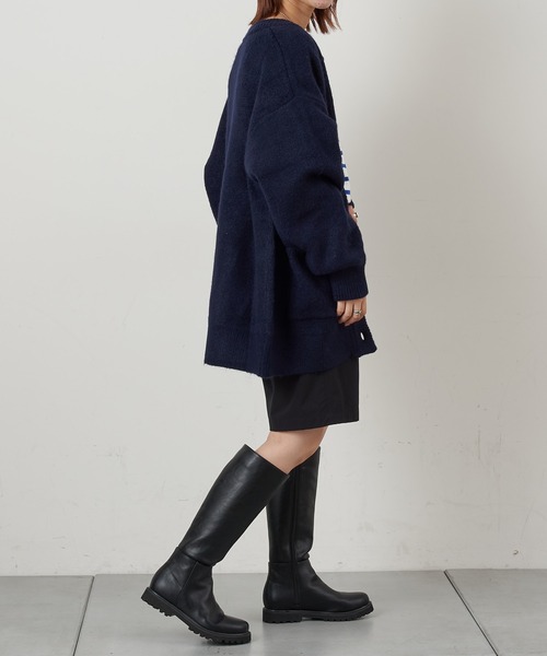 CIAOPANIC TYPY(チャオパニックティピー)の「【ZOZOTOWN限定】トラックソールロングブーツ(ブーツ・レディース・ブラウン/ブラック・36/38/37)」の11枚目の写真