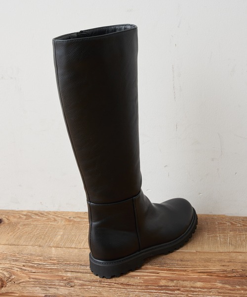 CIAOPANIC TYPY(チャオパニックティピー)の「【ZOZOTOWN限定】トラックソールロングブーツ(ブーツ・レディース・ブラウン/ブラック・36/38/37)」の5枚目の写真
