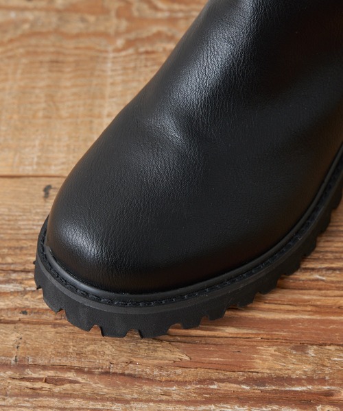 CIAOPANIC TYPY(チャオパニックティピー)の「【ZOZOTOWN限定】トラックソールロングブーツ(ブーツ・レディース・ブラウン/ブラック・36/38/37)」の8枚目の写真