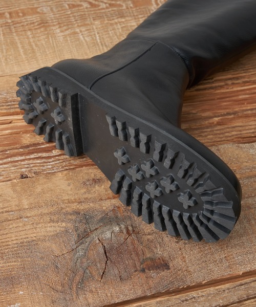 CIAOPANIC TYPY(チャオパニックティピー)の「【ZOZOTOWN限定】トラックソールロングブーツ(ブーツ・レディース・ブラウン/ブラック・36/38/37)」の16枚目の写真