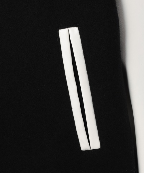 A4A（エーフォーエー）の「A4A/エーフォーエー/ワッペンスタジャン（スタジャン・メンズ・ホワイト/ブラック・MEDIUM/LARGE）」の19枚目の写真