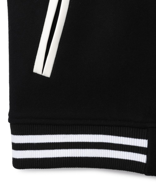 A4A（エーフォーエー）の「A4A/エーフォーエー/ワッペンスタジャン（スタジャン・メンズ・ホワイト/ブラック・MEDIUM/LARGE）」の17枚目の写真