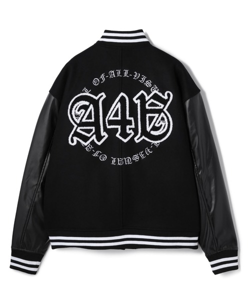 A4A（エーフォーエー）の「A4A/エーフォーエー/ワッペンスタジャン（スタジャン・メンズ・ホワイト/ブラック・MEDIUM/LARGE）」の20枚目の写真