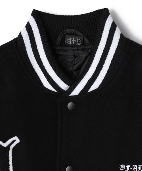 A4A（エーフォーエー）の「A4A/エーフォーエー/ワッペンスタジャン（スタジャン・メンズ・ホワイト/ブラック・MEDIUM/LARGE）」の13枚目の写真