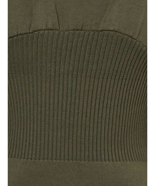 EMODA（エモダ）の「ラウンドニットミディワンピース（ワンピース・レディース・ベージュ/ブラック/カーキ・FREE）」の22枚目の写真